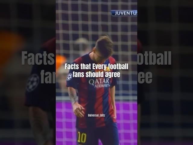 Facts that Every Football Fan should agree ️ #football #short