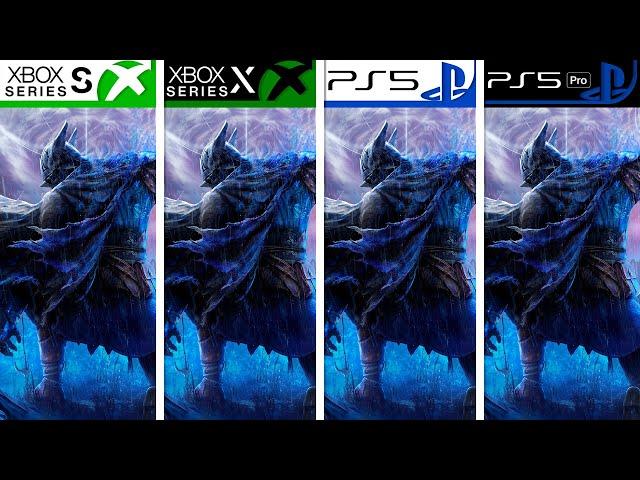 Elden Ring Nightreign | PS5 - PS5 Pro - Xbox Series S|X | Graphics Comparison | Network Test