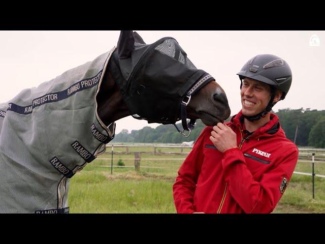 Stalllbesuch bei Jérôme Robiné