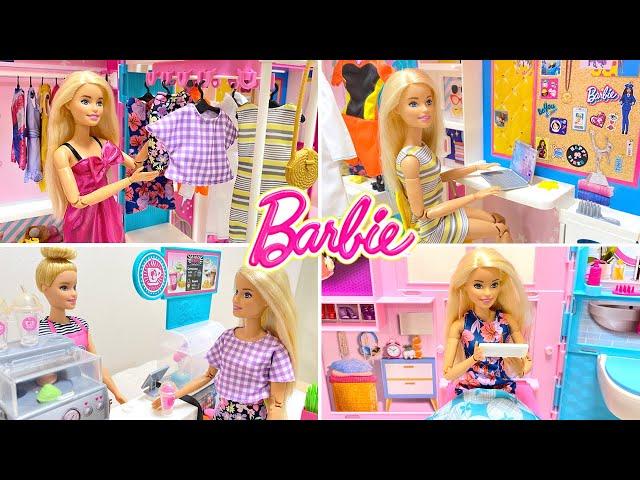 Barbie House Bedroom Morning Routine