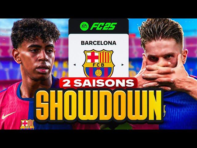 OMG! 2 SAISONS FC BARCELONA SPRINT TO GLORY SHOWDOWN vs @DennisGamingTV 