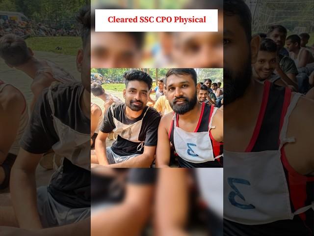 SSC CPO Physical Cleared || #ssccpophysical #mukherjeenagar