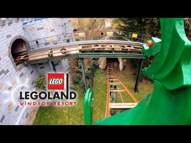 The Dragon [4K] Front Seat POV - LEGOLAND Windsor Resort