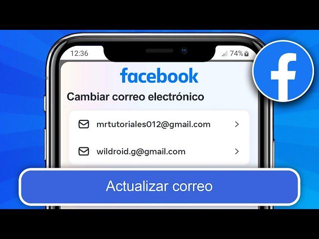 Cómo CAMBIAR el CORREO ELECTRÓNICO de FACEBOOK 2025 