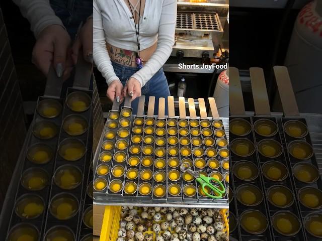 Mouthwatering!  Fried Quail Eggs - Taiwan Street Food