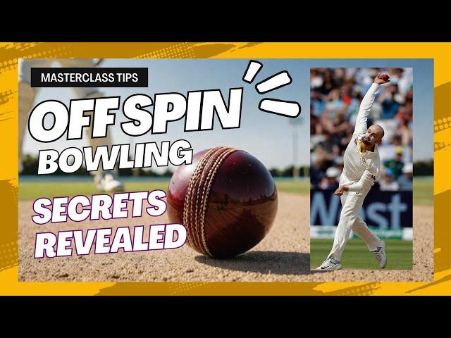 How to Master Off Spin Bowling ? Tips & Techniques ️‼️