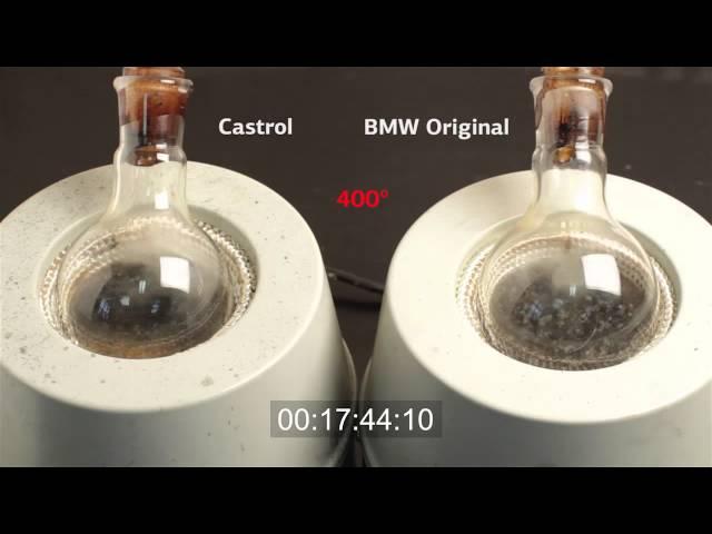 Castrol EDGE vs BMW 5W30 oils contest