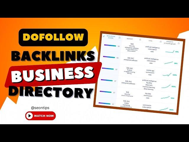 How To Create HIgh Authority Business Directory Dofollow Backlinks - Instant Approval