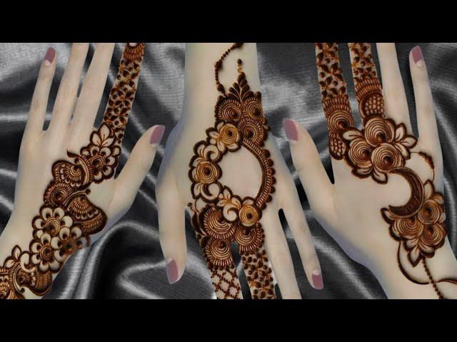 Top 5Holi Special New Mehndi Design ll Easy latest mehndi designs ll mehndi ka design new Stylish