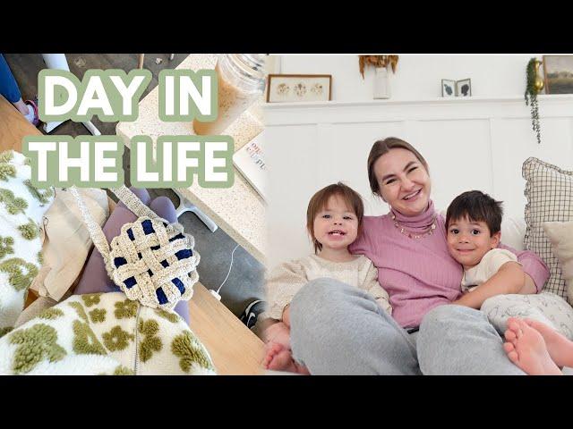 A New Era of Motherhood | VLOG | Cozy Crafts + Sibling Shenanigans