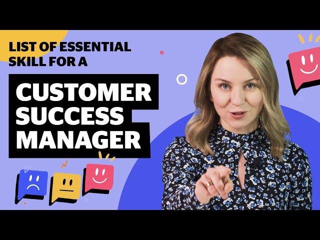 Essential skills for a customer success manager in B2B SaaS