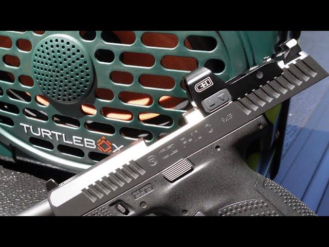 CZ P10 C with a new flush mount red dot option!! C&H Precision CZ-DMO