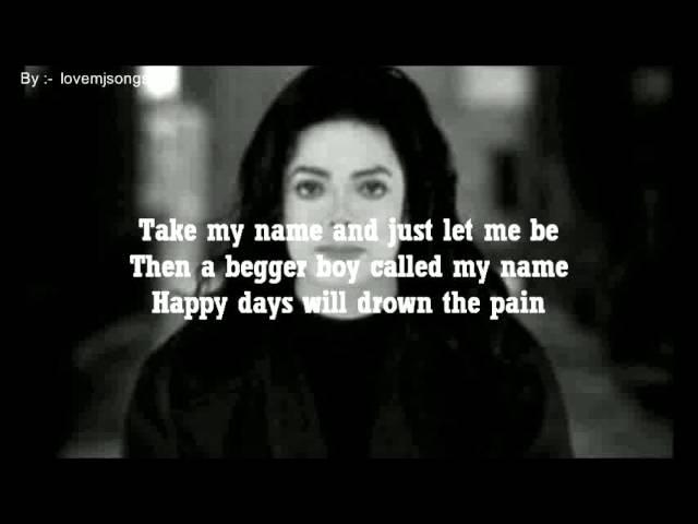 michael jackson - stranger in moscow (lyrics)