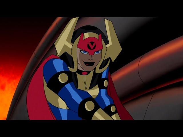 Big Barda - Fight Scenes | DCAU