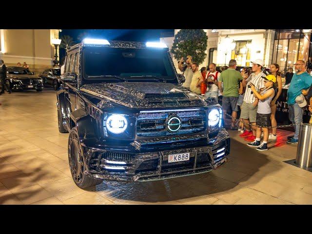 Mansory Mercedes G63 AMG - Accelerations, LOUD Bangs & Driving in Monaco !