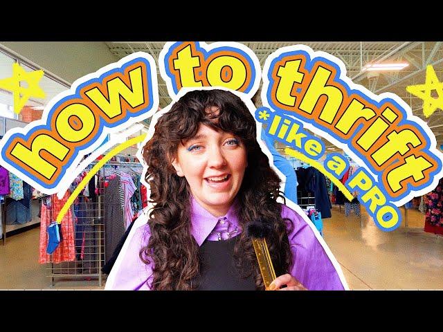 HOW TO THRIFT (from a professional thrifter!)  I'm spilling the beans, y'all 