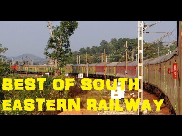 BEST of South Eastern Railway : HIGH SPEED Trains NATURE'S Treat