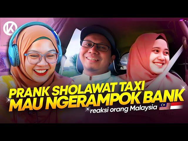   Reaksi Orang Malaysia Prank Sholawat Ngerampok Bank!? Malah Manggil Abi Umi |  Malaysia React