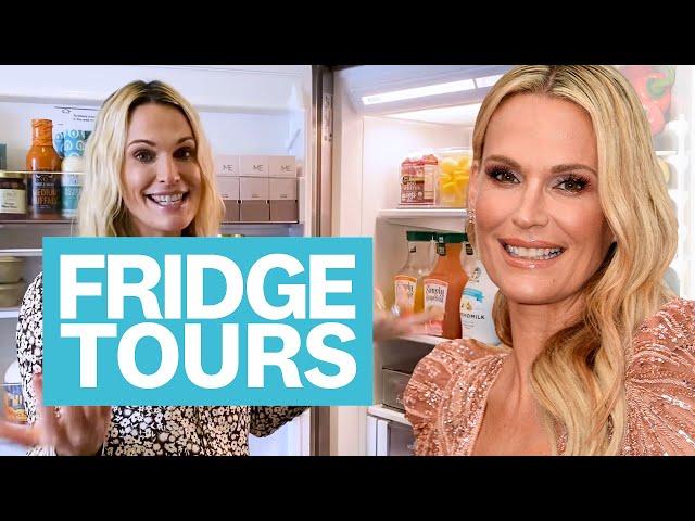 Molly Sims' Perfectly Organized Refrigerator and Pantry | Fridge Tours | Women's Health