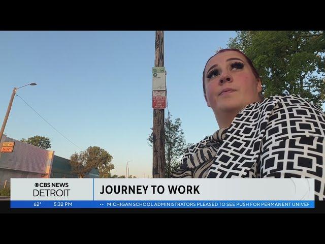 A journey to work: A Detroit woman's experience riding the bus in the Motor City