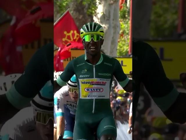 Biniam GirmayThe lion from Eritrea    #cycling #tourdefrance