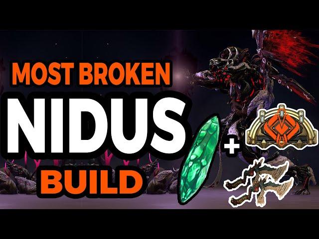 Broken Nidus Build With Emerald Archon Shards | Whispers in the Walls [Warframe]