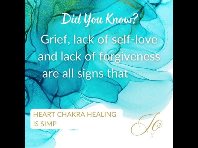 Heart chakra healing