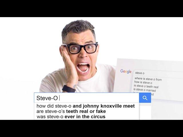 Steve-O Answers the Web's Most Searched Questions | WIRED