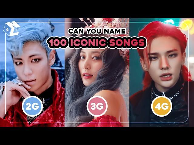 [KPOP GAME] CAN YOU NAME THESE 100 ICONIC K-POP SONGS