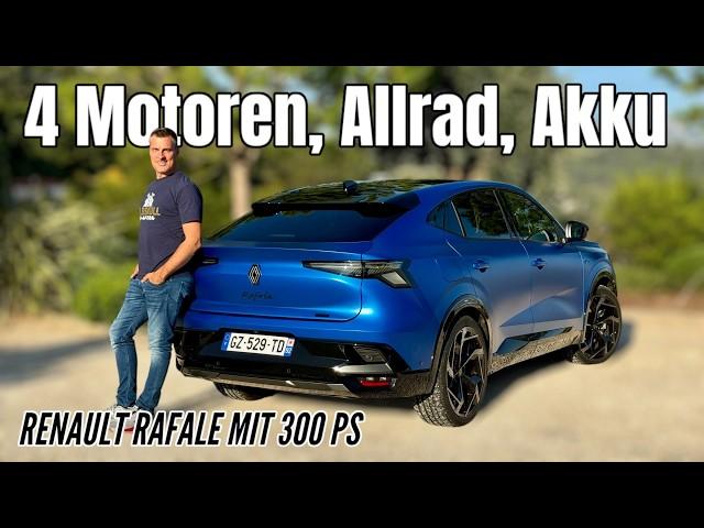 RENAULT RAFALE E-Tech 4x4 300: Plug-in Hybrid im TEST | Atelier Alpine | Preis | Meinung