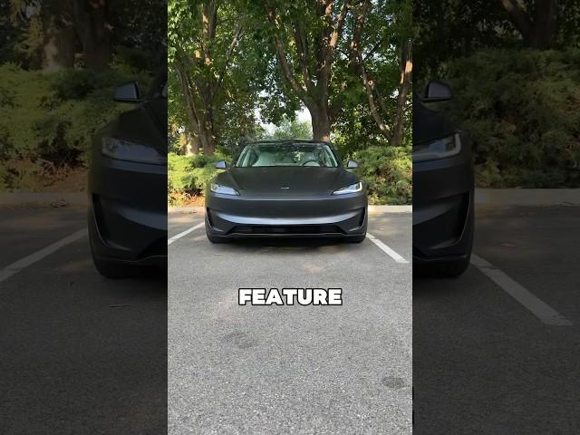 The 2024 Model 3 is the FIRST Model 3 with this Feature…