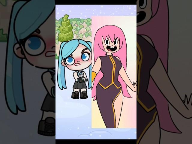 Miku x Luka 🩵🩷#pazu #avatarworld #avatarworldroleplay #avatarworldsecret #shorts