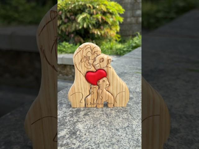 Customisable Lion king decor puzzle #decor #lionking #gifts #gift #customgifts #viral #trending #fyp