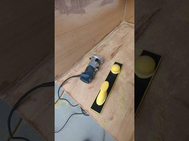 How To  Fiberglass Over A Corner
