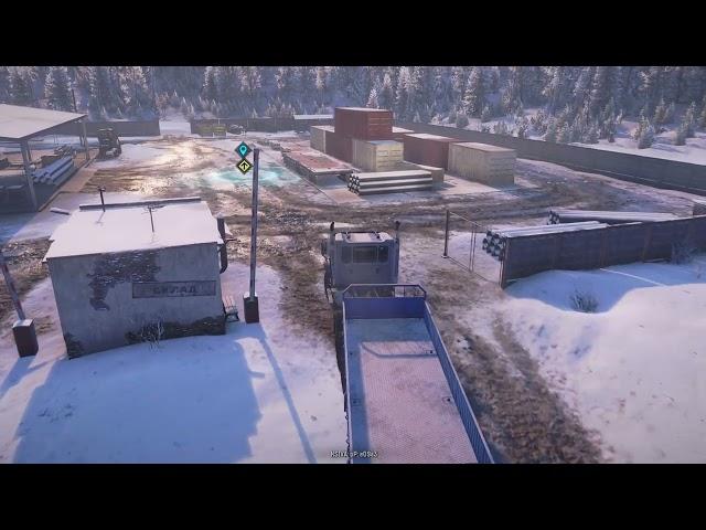 SnowRunner-Season 4-Amur-Northern Aegis Installation-Eroded road