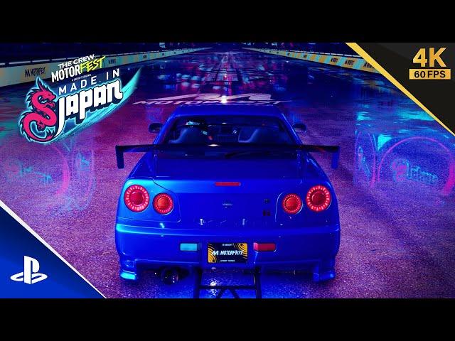 Made in Japan Part 5 - Zeroyon Style  - Skyline R34 | The Crew Motorfest - 4k 60fps PS5 Gameplay!!