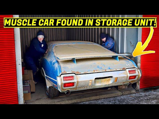 Storage Wars: 442 Muscle Car Found ABANDONED For 27 Years! | Satisfying Detailing Restoration