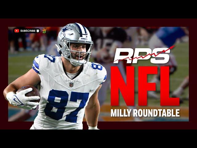 NFL Tournament Picks | RUBIO, SNYDER, REDKACHEEK | 11/9 - NFL Milly Roundtable