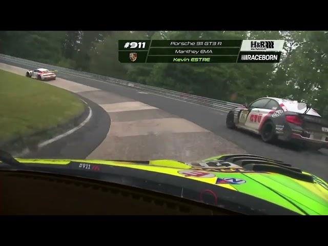 #911 Manthey GRELLO Porsche 24h Nürburgring 2024 until RED FLAG