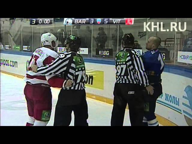 Бой КХЛ: А.Марков VS М.Спиридонов/KHL Fight: Andrei Markov VS Max Spiridonov