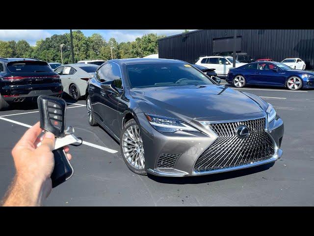 2024 Lexus LS500: Start Up, Test Drive, Walkaround, POV and Review