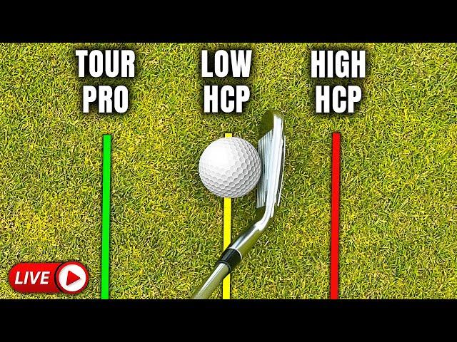 The Fastest Way To Improve Your Ball Striking - LIVE GOLF LESSON