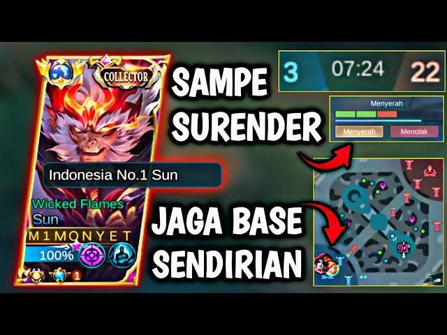 KECERDIKAN SUN SAAT MELAWAN MUSUH YANG JAGO DI AWAL  BUILD SUN TERSAKIT | MOBILE LEGENDS