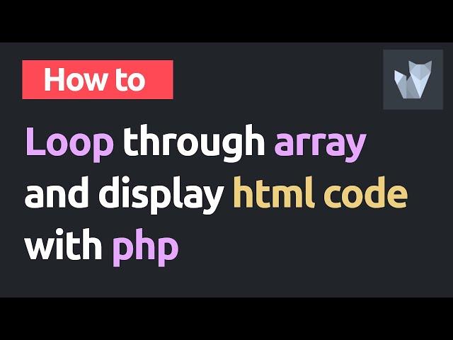 How to loop through arrays and display html code inside paragraphs and tables with php.