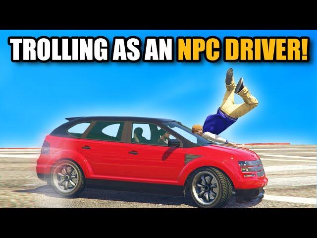 TROLLING PEOPLE AS AN NPC DRIVER! | GTA 5 THUG LIFE #552