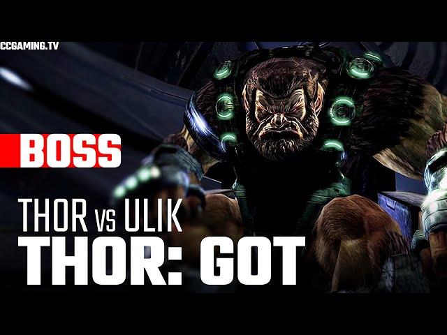 THOR vs ULIK ● Thor: God of Thunder | Boss Gameplay [4K Ultra HD]