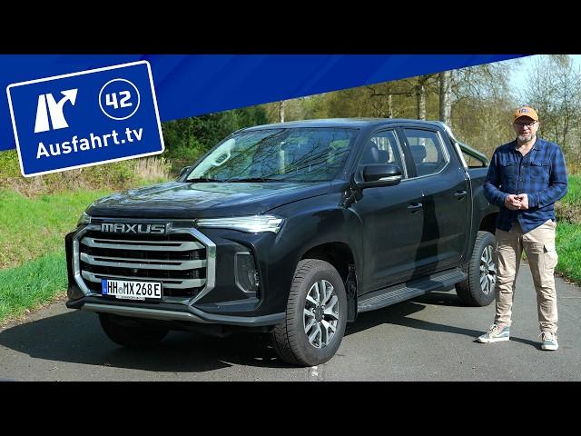 2024 SAIC Maxus T90 EV Elite - Kaufberatung, Test deutsch, Review, Fahrbericht Ausfahrt.tv