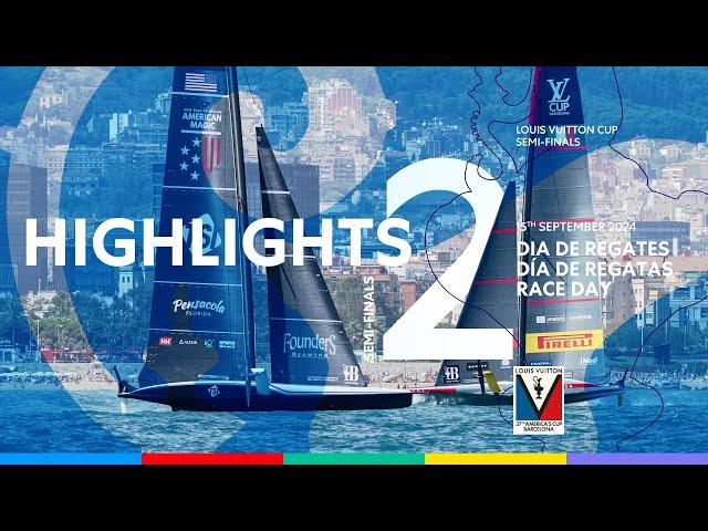 Louis Vuitton Cup Semin-Final Day 2 Highlights