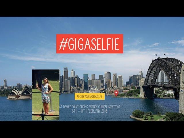 Gigaselfie at Dawes Point, Sydney Harbour / Sydney, Australia