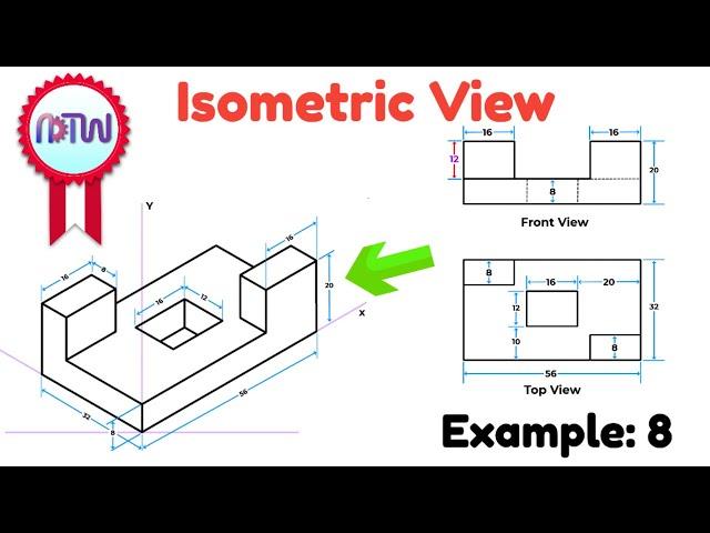 Isometric Drawing Made Easy: How to Draw Isometric Views with Orthographic Projections